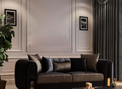 Sofa Three Seater Three Seater Modern Fabric Black Sofas Design Living room